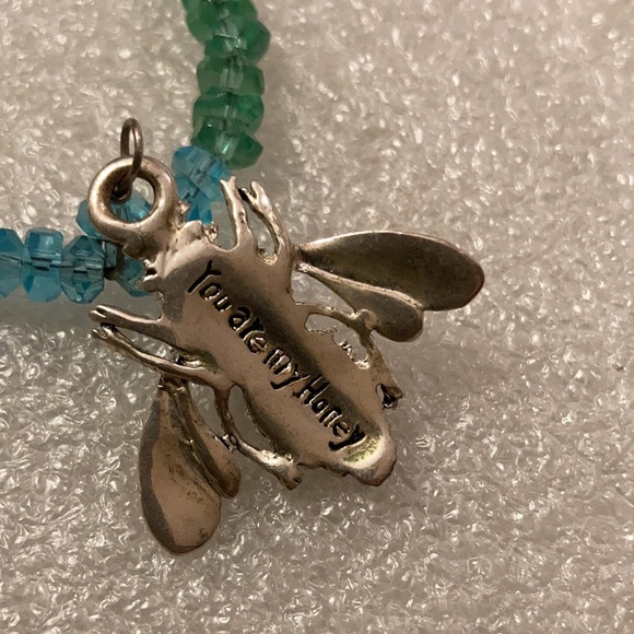 Bee and Crystal Necklace - Picture 3 of 5
